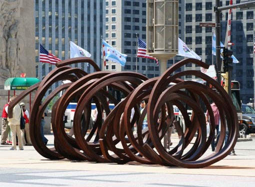 Art@Site www.artatsite.com Bernar Venet Six Indeterminate Lines