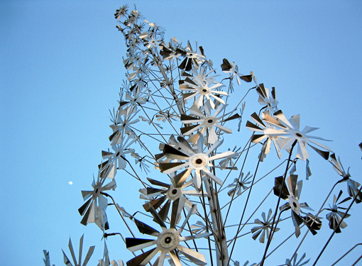 Art@Site www.artatsite.com Subodh Kerkar Steel Sculpture of Pinwheels