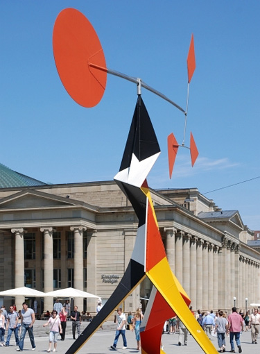 Art@Site www.artatsite.com Alexander Calder Crinkly avic Disc Rouge Stuttgart