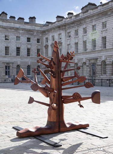 Art@Site www.artatsite.com Ibrahim El-Salahi Meditation Tree London