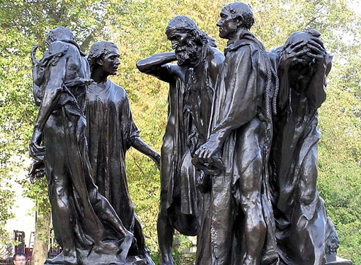 Art@Site www.artatsite.com Auguste Rodin The Burghers of Calais Calais