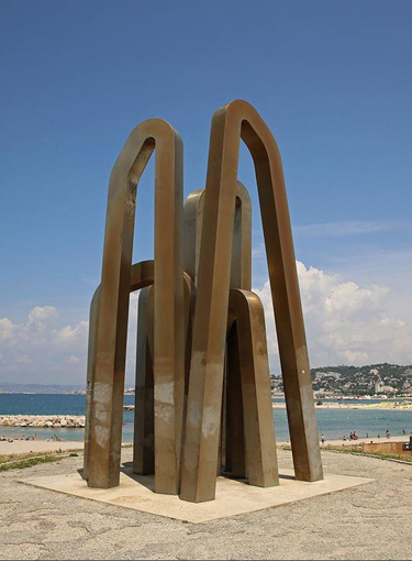 Art@Site www.artatsite.com David Soussana Porte de l'Orient Marseille