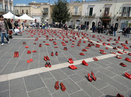 Art@Site www.artatsite.com Elina Chauvet Reds Shoes Mexico