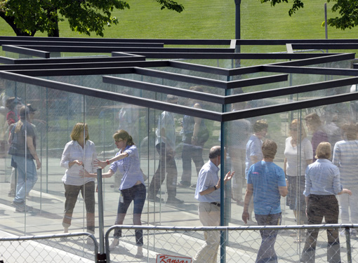 Art@Site www.artatsite.com Robert Morris Glass Labyrinth Rio de Janeiro