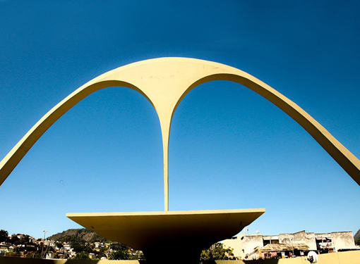 Art@Site www.artatsite.com Oscar Niemeyer Arch Rio de Janeiro