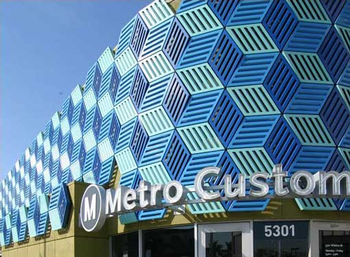 Art@Site www.artatsite.com Jim Isermann Exterior Metro Customer Center