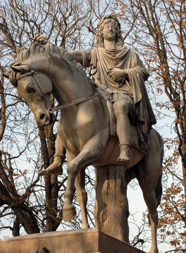 Art@Site www.artatsite.com Louis Dupaty et Jean Pierre Cortot Statue equestre de Louis XIII