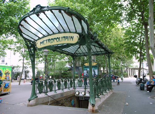 Art@Site www.artatsite.com Hector Guimard Metropolitain