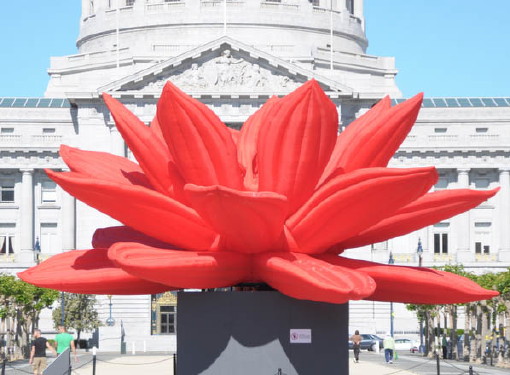 San Francisco Art@Site www.artatsite.com Choi Choi Breathing Flower